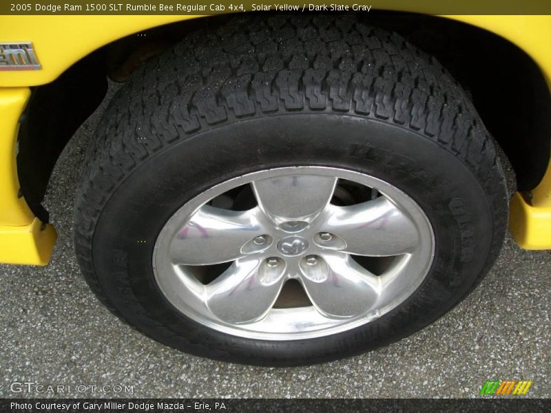 Solar Yellow / Dark Slate Gray 2005 Dodge Ram 1500 SLT Rumble Bee Regular Cab 4x4