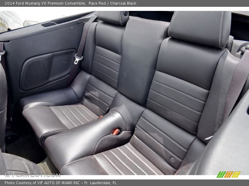 Race Red / Charcoal Black 2014 Ford Mustang V6 Premium Convertible
