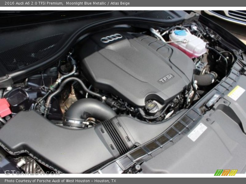  2016 A6 2.0 TFSI Premium Engine - 2.0 Liter TFSI Turbocharged DOHC 16-Valve VVT 4 Cylinder