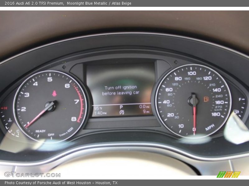  2016 A6 2.0 TFSI Premium 2.0 TFSI Premium Gauges