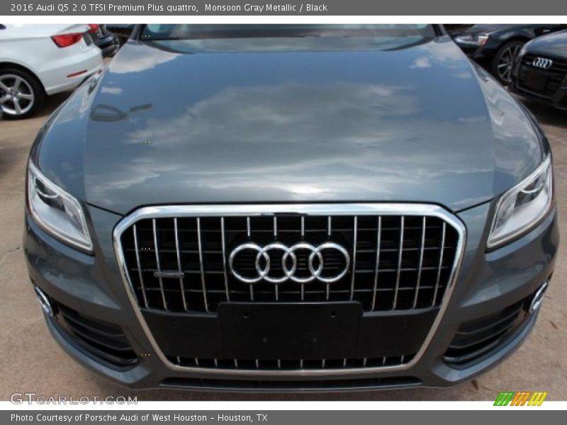 Monsoon Gray Metallic / Black 2016 Audi Q5 2.0 TFSI Premium Plus quattro