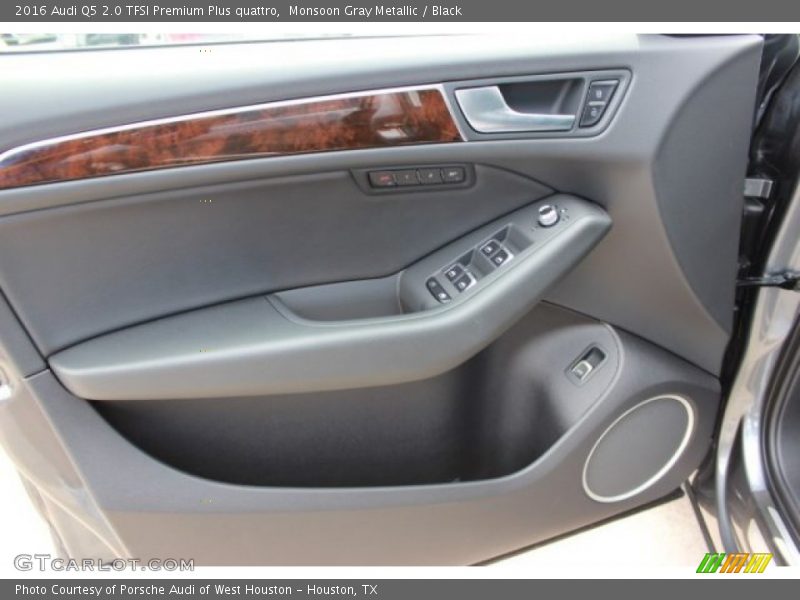 Monsoon Gray Metallic / Black 2016 Audi Q5 2.0 TFSI Premium Plus quattro