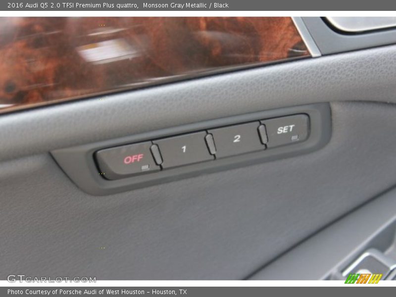 Monsoon Gray Metallic / Black 2016 Audi Q5 2.0 TFSI Premium Plus quattro