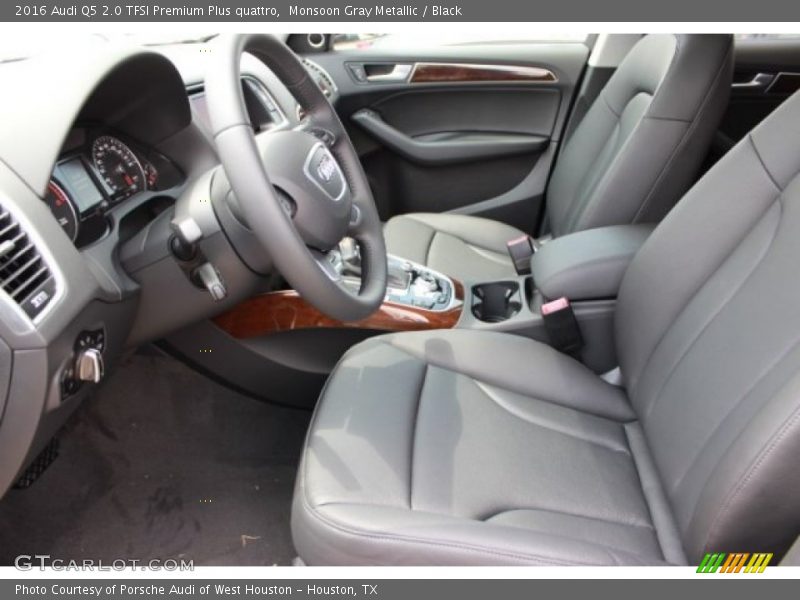 Monsoon Gray Metallic / Black 2016 Audi Q5 2.0 TFSI Premium Plus quattro