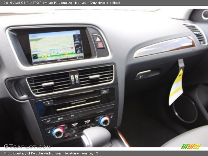Monsoon Gray Metallic / Black 2016 Audi Q5 2.0 TFSI Premium Plus quattro