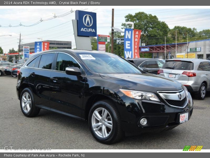 Crystal Black Pearl / Ebony 2014 Acura RDX Technology AWD