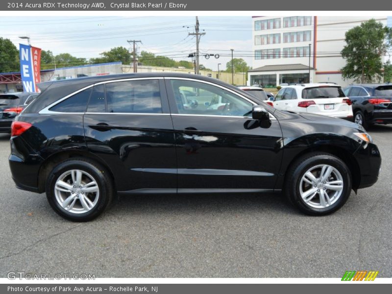 Crystal Black Pearl / Ebony 2014 Acura RDX Technology AWD