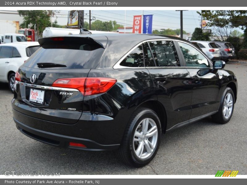 Crystal Black Pearl / Ebony 2014 Acura RDX Technology AWD