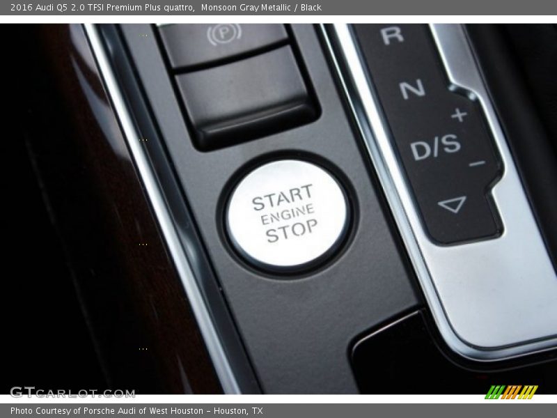 Monsoon Gray Metallic / Black 2016 Audi Q5 2.0 TFSI Premium Plus quattro