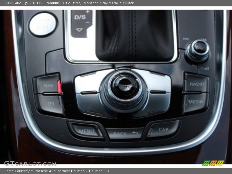 Monsoon Gray Metallic / Black 2016 Audi Q5 2.0 TFSI Premium Plus quattro