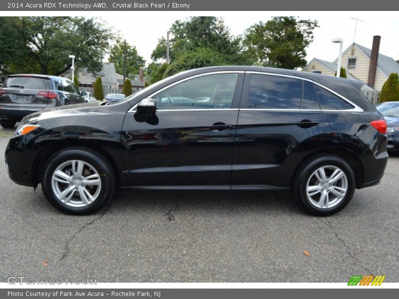 Crystal Black Pearl / Ebony 2014 Acura RDX Technology AWD