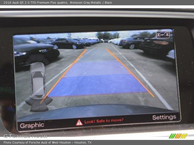 Monsoon Gray Metallic / Black 2016 Audi Q5 2.0 TFSI Premium Plus quattro