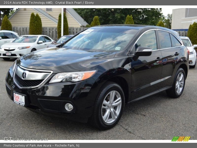 Crystal Black Pearl / Ebony 2014 Acura RDX Technology AWD