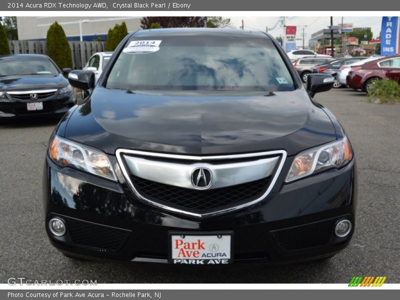 Crystal Black Pearl / Ebony 2014 Acura RDX Technology AWD