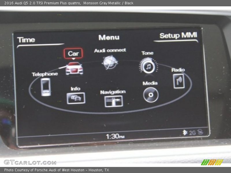Monsoon Gray Metallic / Black 2016 Audi Q5 2.0 TFSI Premium Plus quattro