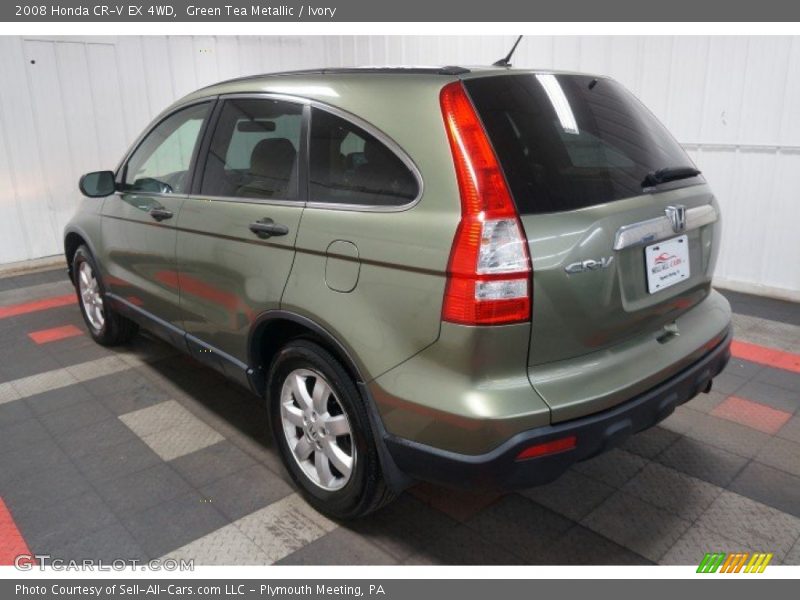 Green Tea Metallic / Ivory 2008 Honda CR-V EX 4WD