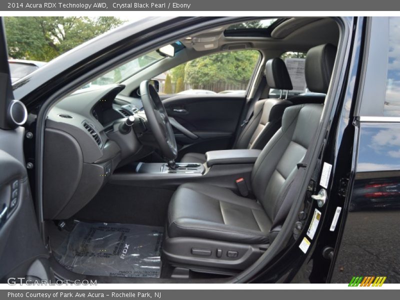Crystal Black Pearl / Ebony 2014 Acura RDX Technology AWD