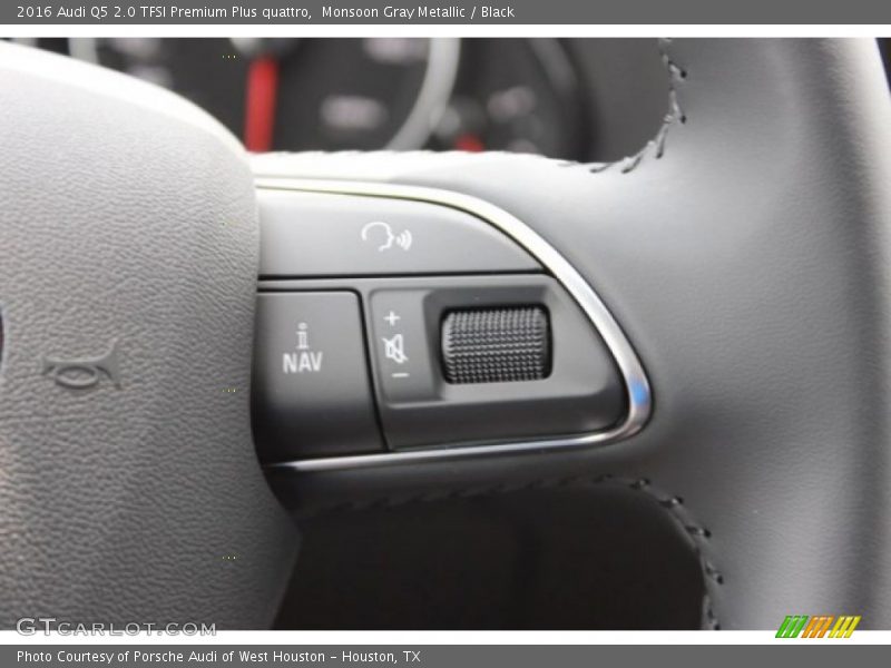 Monsoon Gray Metallic / Black 2016 Audi Q5 2.0 TFSI Premium Plus quattro