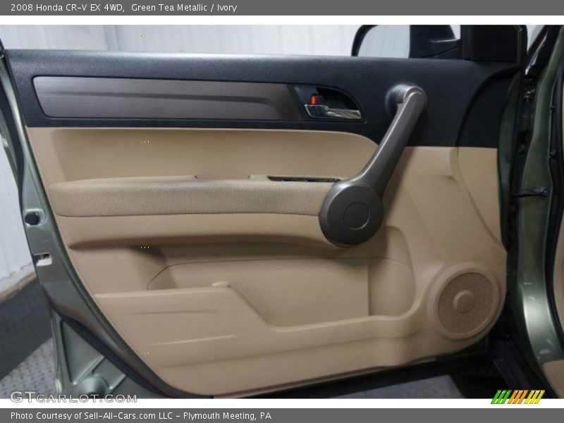 Green Tea Metallic / Ivory 2008 Honda CR-V EX 4WD