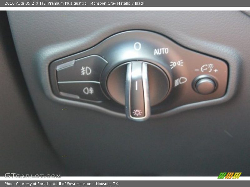 Monsoon Gray Metallic / Black 2016 Audi Q5 2.0 TFSI Premium Plus quattro