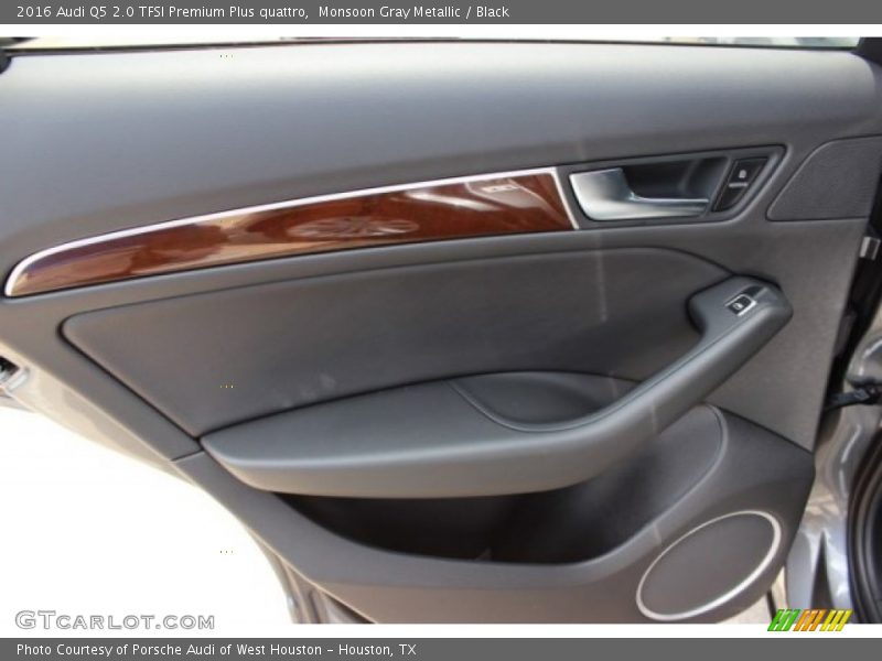 Monsoon Gray Metallic / Black 2016 Audi Q5 2.0 TFSI Premium Plus quattro
