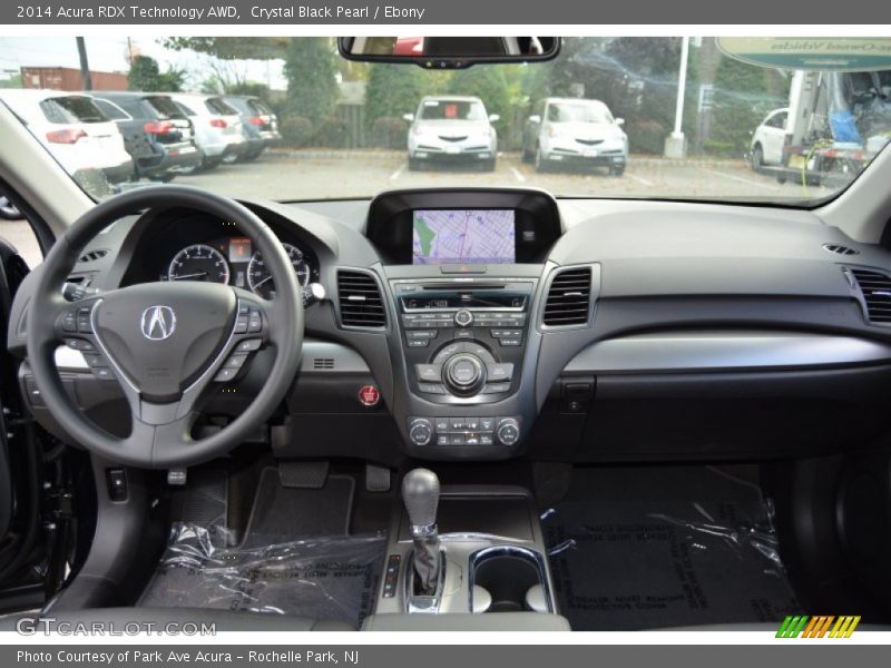 Crystal Black Pearl / Ebony 2014 Acura RDX Technology AWD