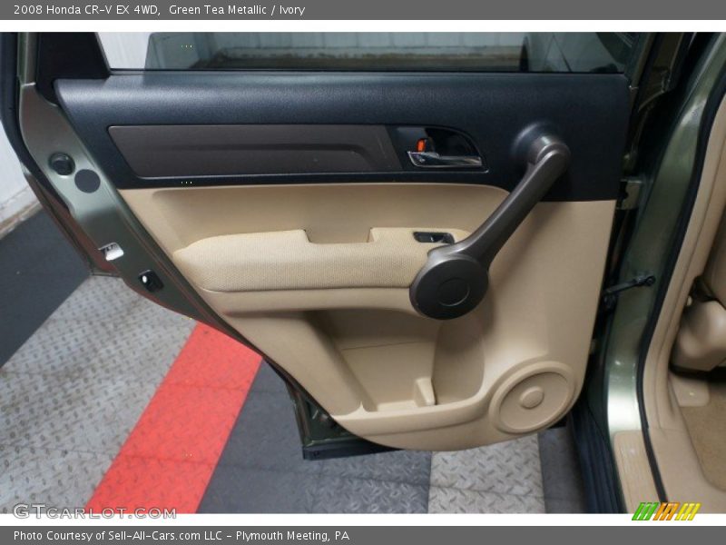 Green Tea Metallic / Ivory 2008 Honda CR-V EX 4WD