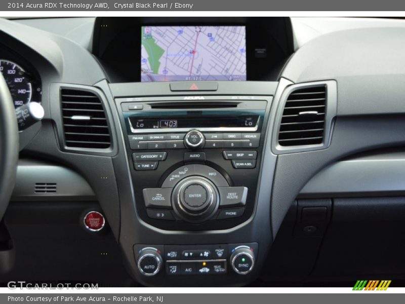 Crystal Black Pearl / Ebony 2014 Acura RDX Technology AWD
