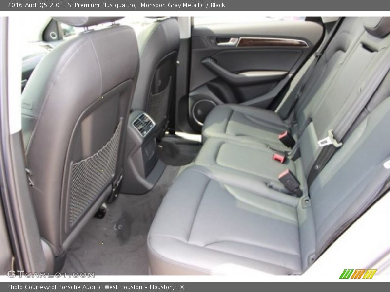 Monsoon Gray Metallic / Black 2016 Audi Q5 2.0 TFSI Premium Plus quattro
