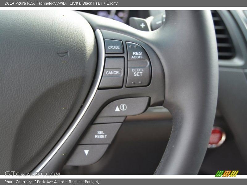 Crystal Black Pearl / Ebony 2014 Acura RDX Technology AWD