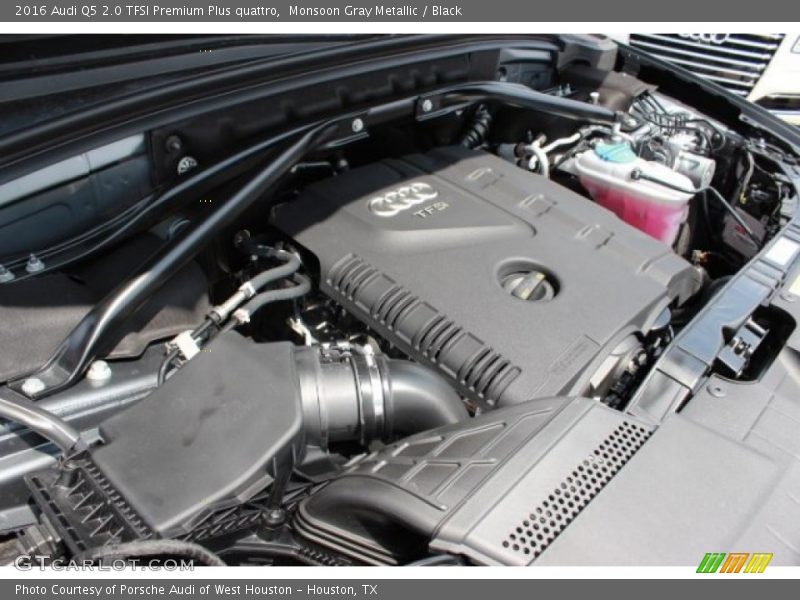 Monsoon Gray Metallic / Black 2016 Audi Q5 2.0 TFSI Premium Plus quattro