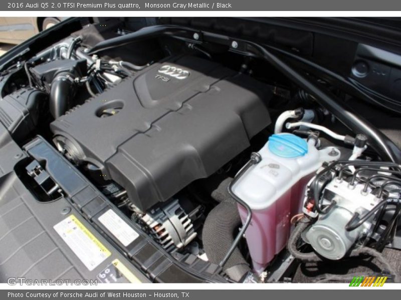 Monsoon Gray Metallic / Black 2016 Audi Q5 2.0 TFSI Premium Plus quattro