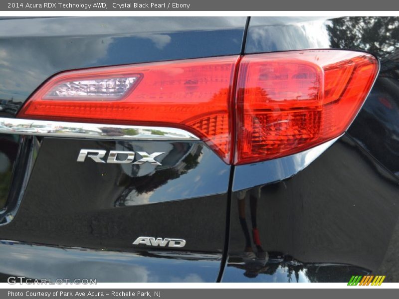 Crystal Black Pearl / Ebony 2014 Acura RDX Technology AWD