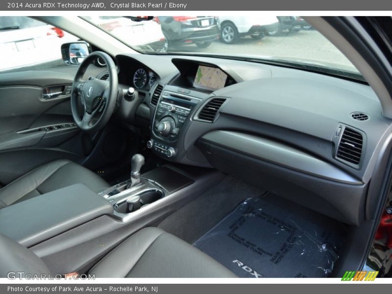 Crystal Black Pearl / Ebony 2014 Acura RDX Technology AWD