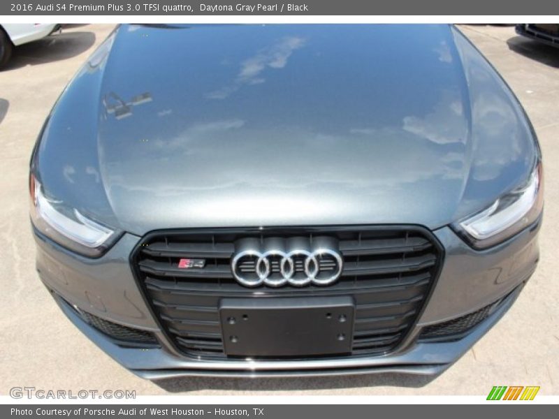 Daytona Gray Pearl / Black 2016 Audi S4 Premium Plus 3.0 TFSI quattro