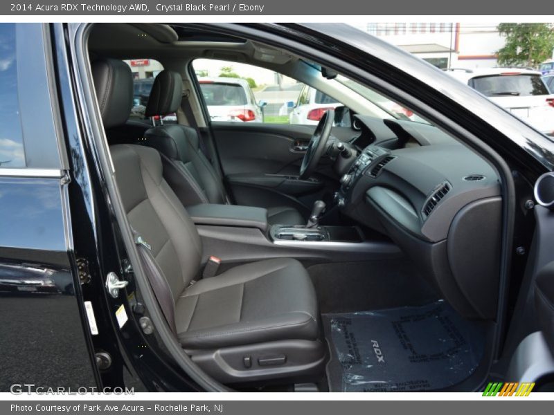 Crystal Black Pearl / Ebony 2014 Acura RDX Technology AWD