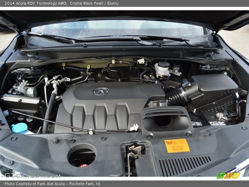 Crystal Black Pearl / Ebony 2014 Acura RDX Technology AWD