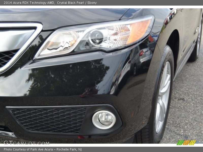 Crystal Black Pearl / Ebony 2014 Acura RDX Technology AWD