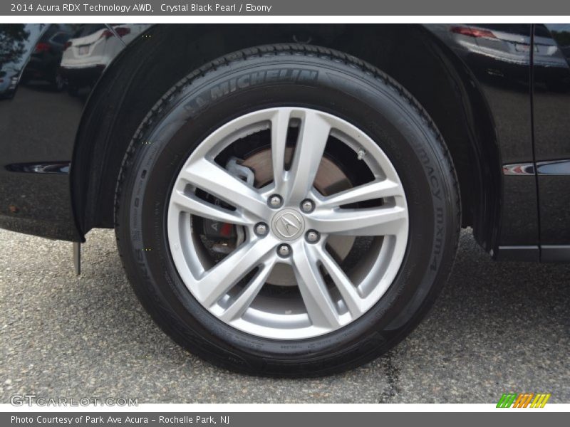 Crystal Black Pearl / Ebony 2014 Acura RDX Technology AWD