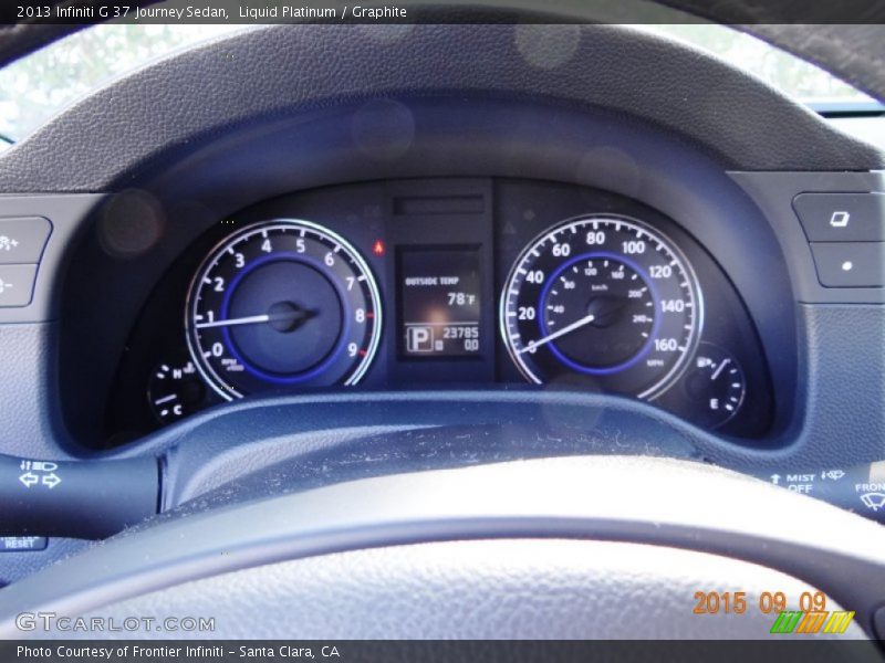 Liquid Platinum / Graphite 2013 Infiniti G 37 Journey Sedan