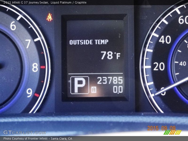 Liquid Platinum / Graphite 2013 Infiniti G 37 Journey Sedan