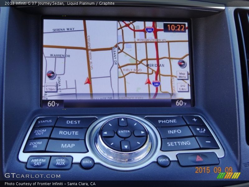 Liquid Platinum / Graphite 2013 Infiniti G 37 Journey Sedan