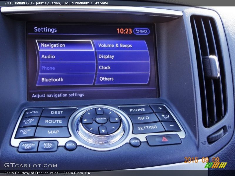 Liquid Platinum / Graphite 2013 Infiniti G 37 Journey Sedan