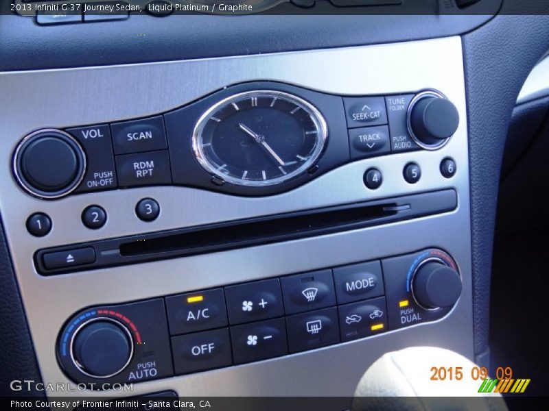 Liquid Platinum / Graphite 2013 Infiniti G 37 Journey Sedan