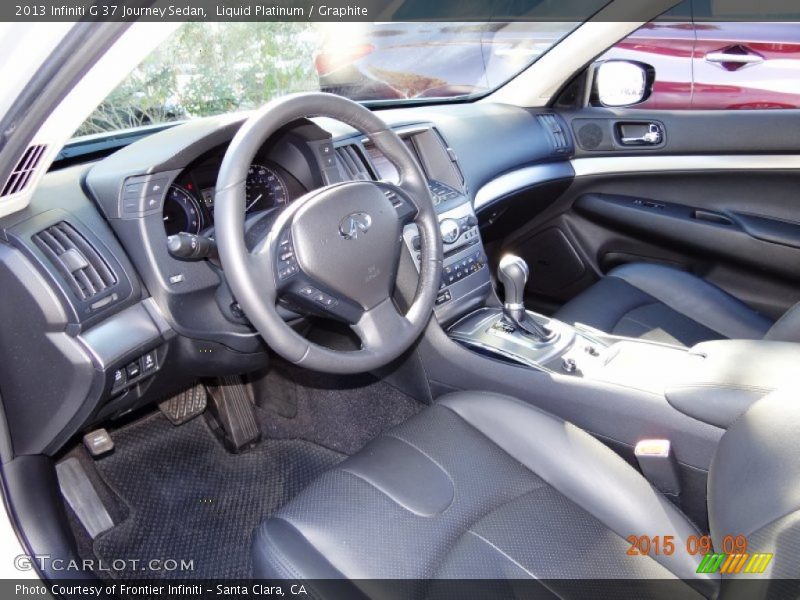 Liquid Platinum / Graphite 2013 Infiniti G 37 Journey Sedan