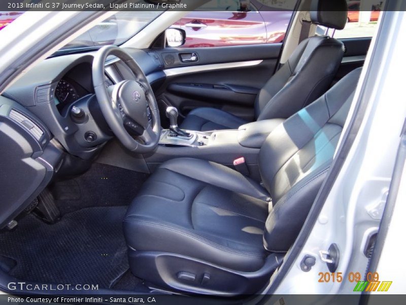 Liquid Platinum / Graphite 2013 Infiniti G 37 Journey Sedan