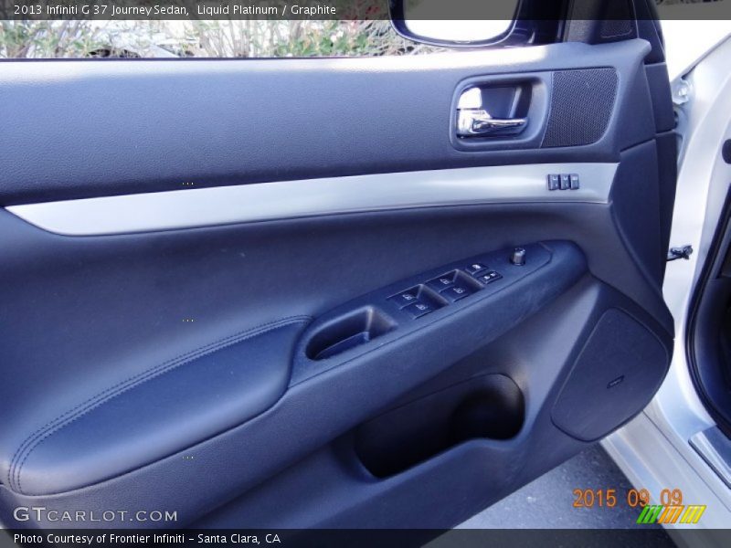 Liquid Platinum / Graphite 2013 Infiniti G 37 Journey Sedan