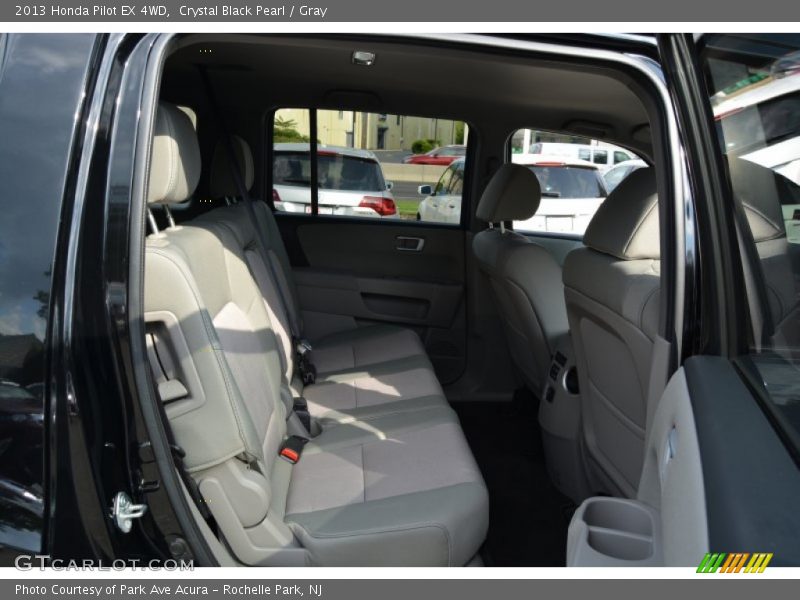 Crystal Black Pearl / Gray 2013 Honda Pilot EX 4WD