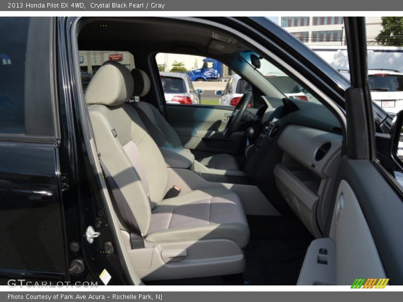Crystal Black Pearl / Gray 2013 Honda Pilot EX 4WD