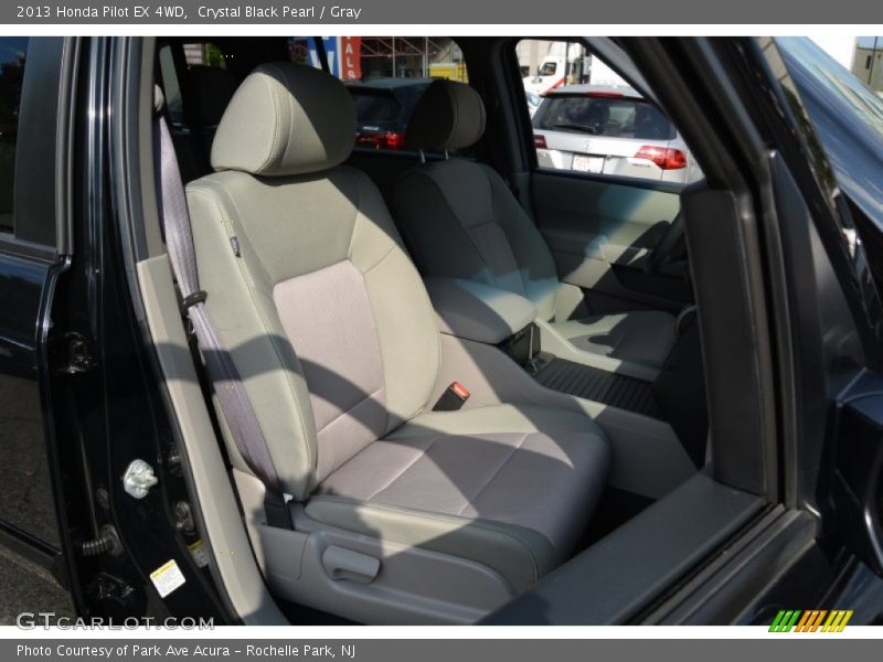 Crystal Black Pearl / Gray 2013 Honda Pilot EX 4WD